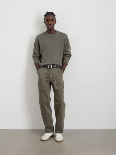 Alex Mill Painter Pant In Recycled Denim In Thyme