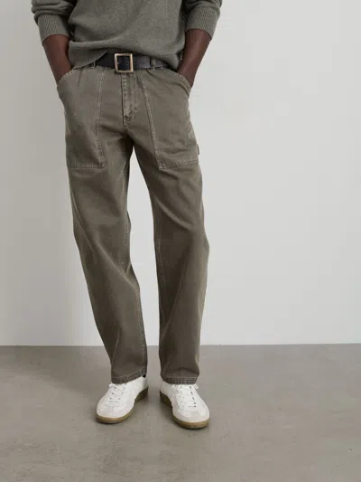 Alex Mill Painter Pant In Recycled Denim In Thyme