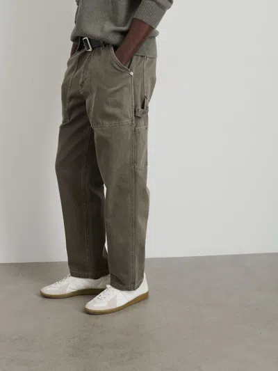 Alex Mill Painter Pant In Recycled Denim In Thyme
