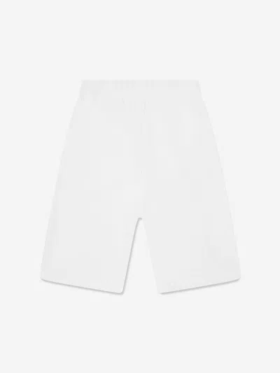 Balmain Kids Logo Jersey Shorts In White