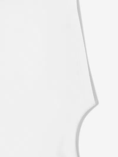 Balmain Girls Logo T-shirt In White