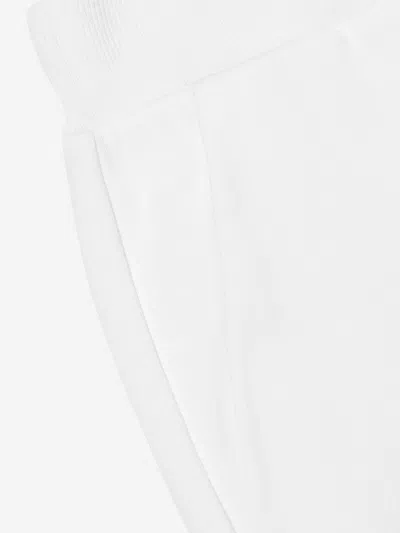Balmain Kids Logo Jersey Shorts In White