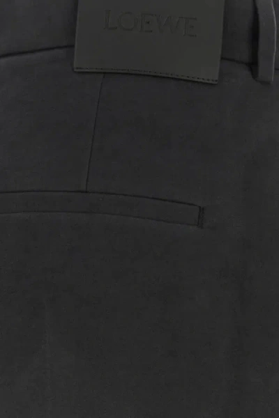 Loewe Stretch Cotton Pant Back Pocket