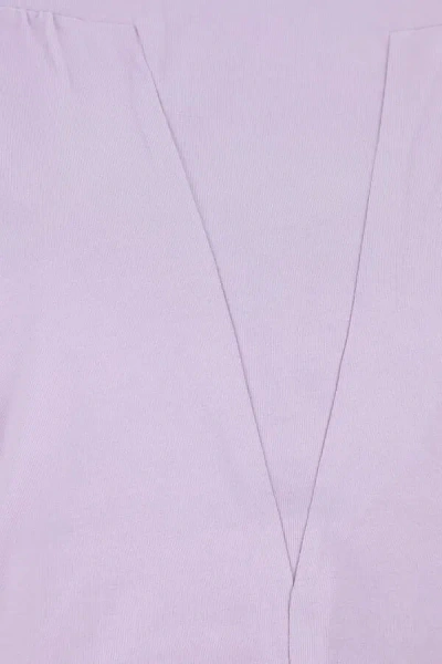 Attico Jewel Cut-out Cotton T-shirt