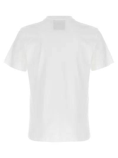 Moschino T-shirt Chimpanzee Print In Yellow