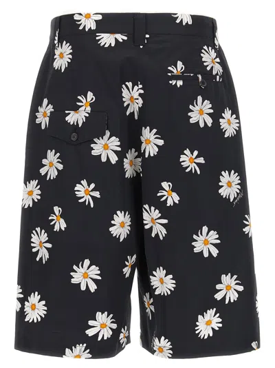 Moschino All-over Daisy Print Bermuda Shorts