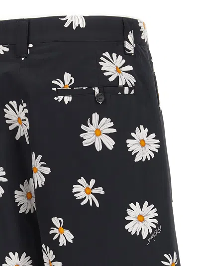 Moschino All-over Daisy Print Bermuda Shorts