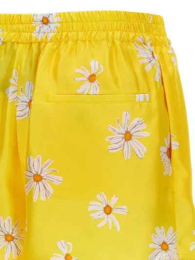 Moschino Floral-printed Elasticated Waistband Shorts