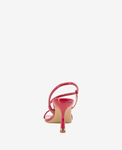 Kenneth Cole Dreama Patent Strappy Heel Sandal In Red Patent