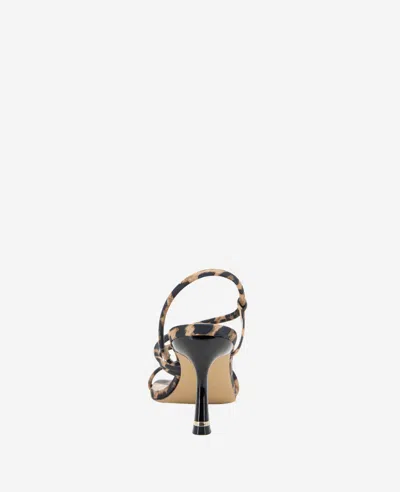 Kenneth Cole Dreama Leopard Print Strappy Heel Sandal