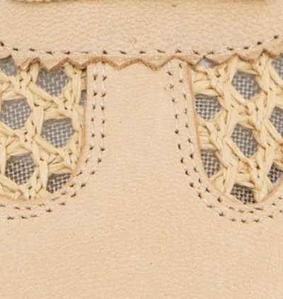 Kenneth Cole Sam Raffia Mesh Sneaker In Natural Mesh