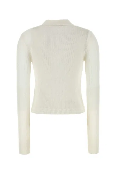 Cecilie Bahnsen White Jaki Cardigan