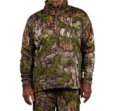 Treezyn Men's 1/4 Zip Early Season Pullover In Camo In Multi