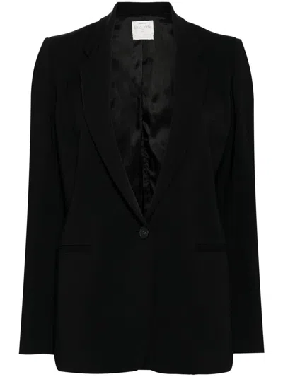 Forte Forte Tailored Single-breasted Blazer In Black