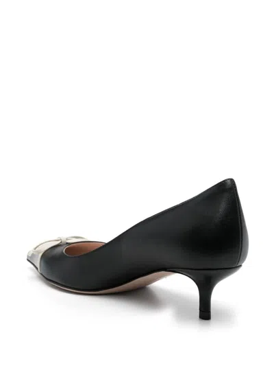 Valentino Verzierte Pumps Bepointy 45 Aus Leder In Black