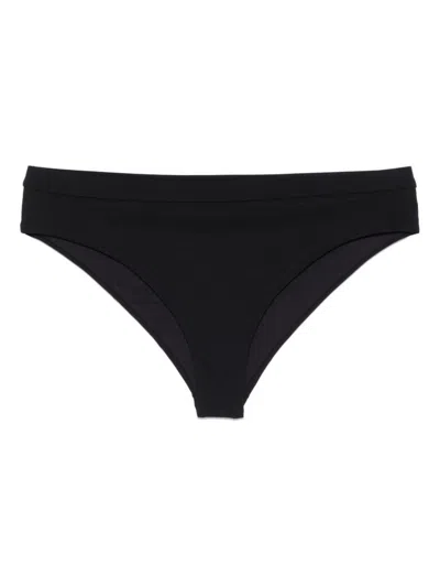 Jil Sander Women Logo Bikini Bottom In Black