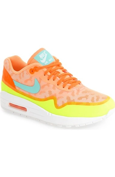 Nike 'air Max 1 Ns' Sneaker (women) In Peach Cream/ Hyper Turquoise