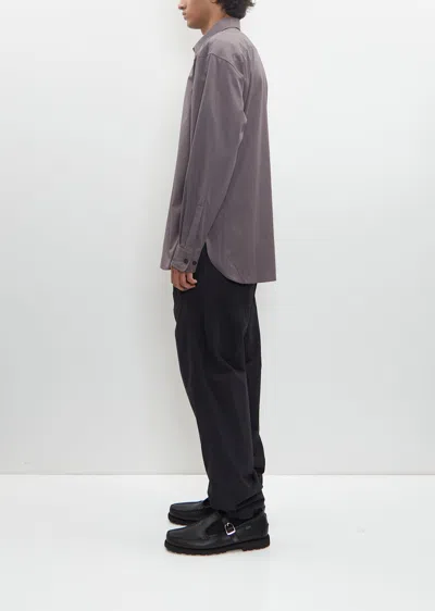 Dries Van Noten Men Croom Shirt In Grey