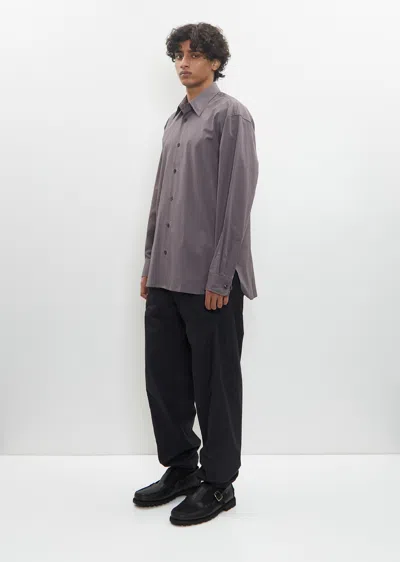 Dries Van Noten Men Croom Shirt In Grey