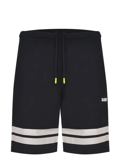 Barrow Shorts Made Of Black Cotton In Black