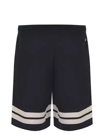 Barrow Shorts Made Of Black Cotton In Black