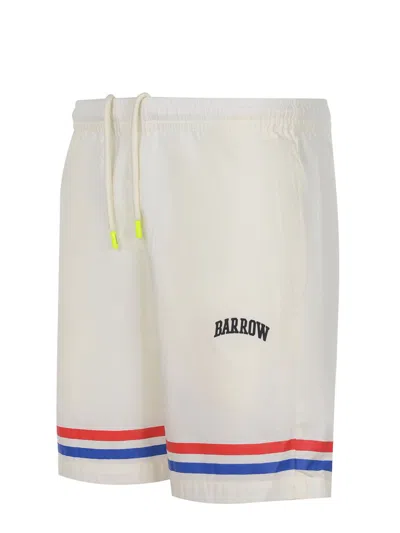 Barrow Shorts Made Of Vanilla Cotton. In Yellow