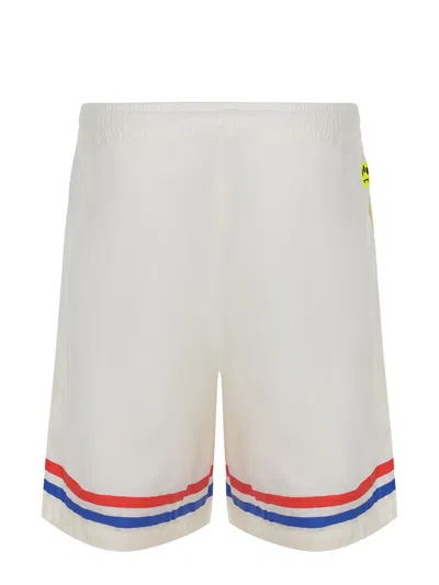 Barrow Shorts Made Of Vanilla Cotton. In Yellow