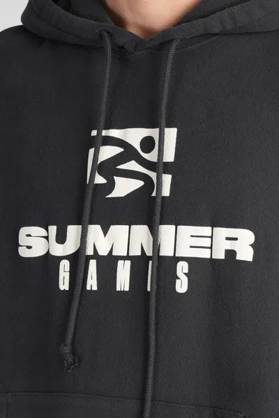 Summer Games Sweatshirt In Black