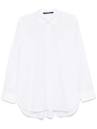Sofie D Hoore Long Sleeve Shirt With Front Buttons In White