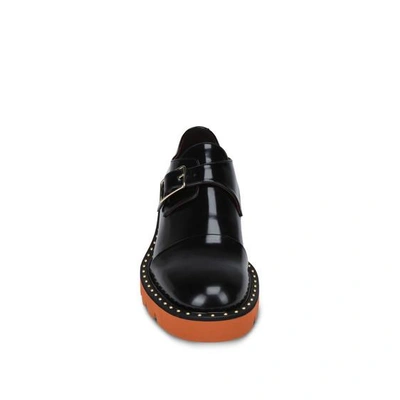 Shop Stella Mccartney Black Odette Brogues