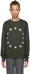 ETUDES STUDIO Khaki Etoile Europa Sweatshirt