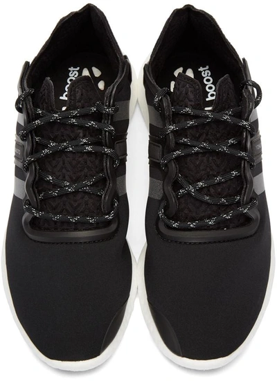 Shop Y-3 Black Yohji Run Sneakers