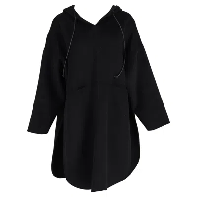 Totême Pullover Coat In Black Cashmere In Black