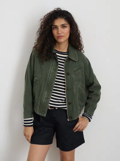 Alex Mill 9th Street Jacket In Cotton Twill In Duffle Bag