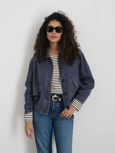 Alex Mill 9th Street Jacket In Cotton Twill In Navy