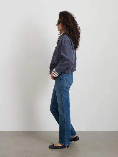 Alex Mill 9th Street Jacket In Cotton Twill In Navy