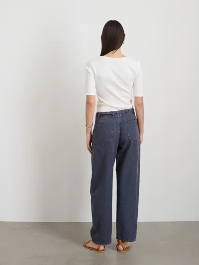 Alex Mill 9th Street Pant In Cotton Twill In Navy