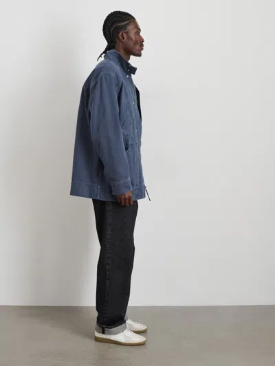 Alex Mill Aaron Utility Jacket In Recycled Denim In Blue