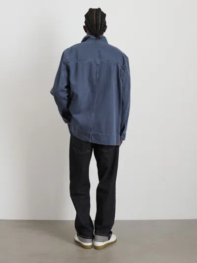 Alex Mill Aaron Utility Jacket In Recycled Denim In Blue