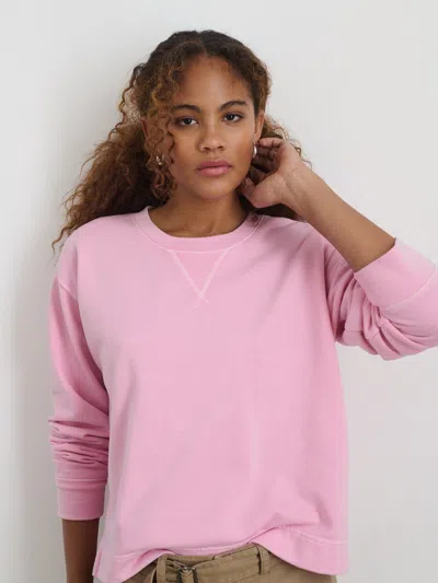Alex Mill Andersen Sweatshirt In Flamingo