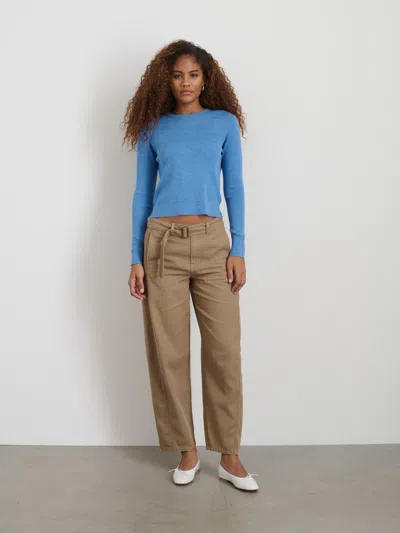 Alex Mill Ava Sweater Tee In Heather Blue