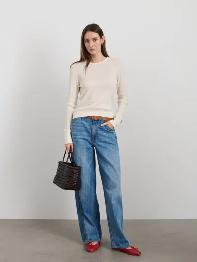 Alex Mill Ava Sweater Tee In Ivory