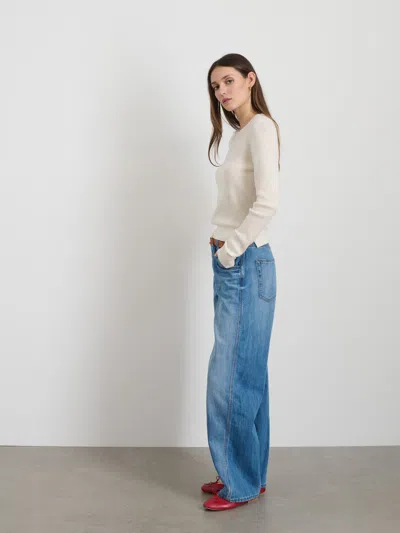 Alex Mill Ava Sweater Tee In Ivory