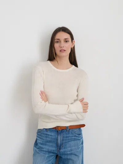 Alex Mill Ava Sweater Tee In Ivory