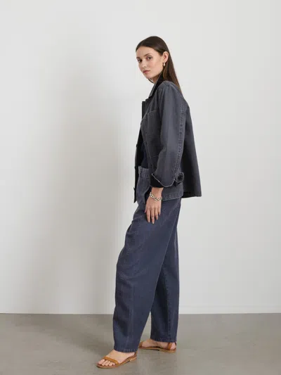 Alex Mill Britt Work Jacket In Herringbone In Pebble