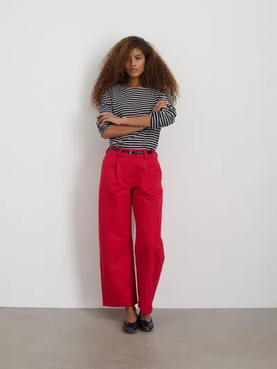 Alex Mill Emily Tee In Stripe In Natural/black