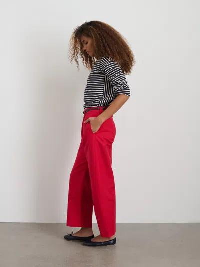 Alex Mill Emily Tee In Stripe In Natural/black