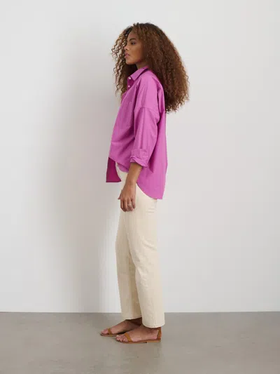 Alex Mill Jo Shirt In Cotton Poplin In Rosebud
