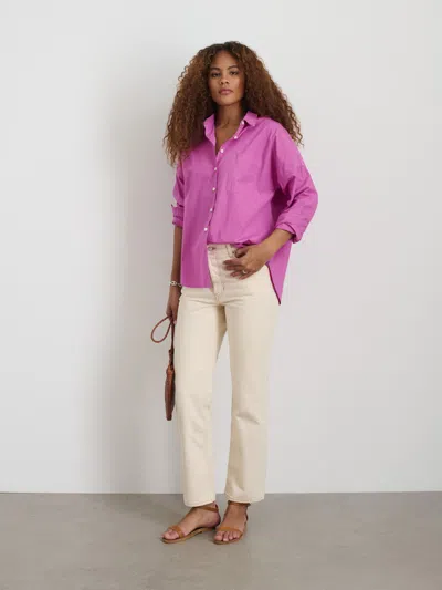 Alex Mill Jo Shirt In Cotton Poplin In Rosebud