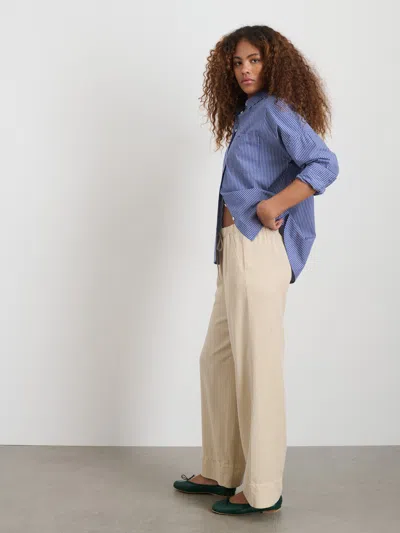 Alex Mill Jo Shirt In Stripe In Blue/white
